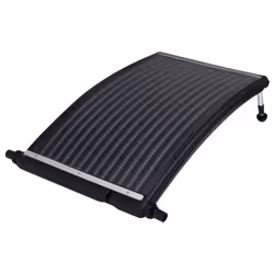 vidaXL Curved Pool Solar Heating Panels Pool Heater Solar Heater 2 pcs 110x65 cm