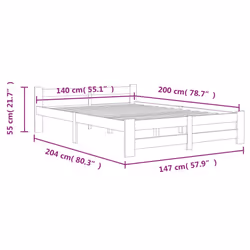 VidaXL 322001 bed frame - Additional view 6