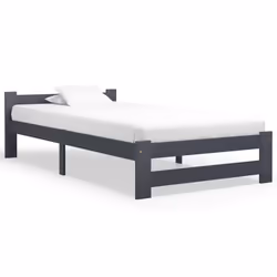 VidaXL 322020, Grey, 107 cm, 2.04 m, 55 cm, 1000 x 2000 mm, 1 pc(s)