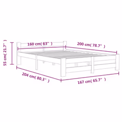 VidaXL 322023 bed frame - Additional view 5
