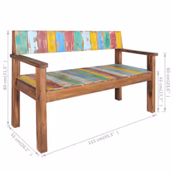 VidaXL 326182 indoor bench - Additional view 7