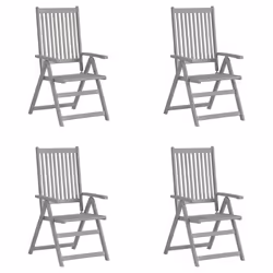 VidaXL 3065517, Terrace, Acacia wood, Grey, 570 mm, 690 mm, 1100 mm