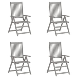 VidaXL 3065517 outdoor chair Terrace Acacia wood Grey