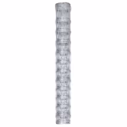 vidaXL Garden Fence Galvanised Steel 50x1.25 m Silver Outdoor Wire Fencing