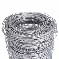 vidaXL Garden Fence Galvanised Steel 50x1.25 m Silver Outdoor Wire Fencing