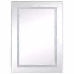 vidaXL LED Bathroom Mirror Cabinet Medicine Cabinet LED Mirrored Cabinet Wall
