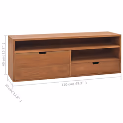 VidaXL 326119 TV cabinet/entertainment centre - Additional view 7