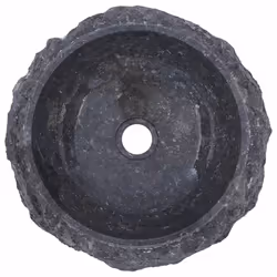 vidaXL Sink Grey Marble Natural Stone Basin Washroom Bathroom Home Accessory - Additional view 8