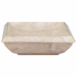 vidaXL Sink Cream 50x35x10 cm Marble Washroom Natural Stone Basin Bathroom - Additional view 3