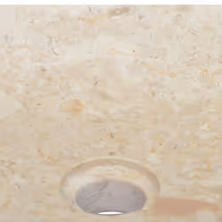 vidaXL Sink Cream 50x35x10 cm Marble Washroom Natural Stone Basin Bathroom - Additional view 5