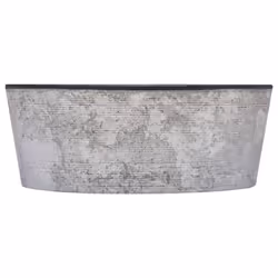 vidaXL Sink Black Ã40x15 cm Marble Natural Stone Basin Washroom Bathroom Home - Additional view 3
