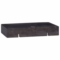 vidaXL Sink Black 38x24x6.5 cm Marble Natural Stone Basin Washroom Bathroom - Additional view 5
