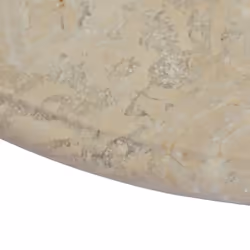 vidaXL Table Top Cream Marble Dining Replacement Coffee Garden Desk Accessory - Additional view 3