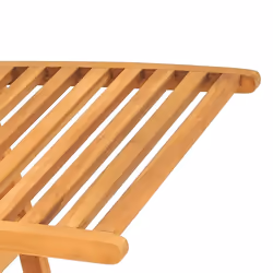 vidaXL Solid Teak Wood Sun Lounger Patio Wooden Sunbed Daybed Chaise Lounge - Additional view 4