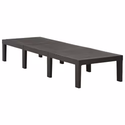 VidaXL 315827 outdoor chair Lounge Padded seat Plastic Anthracite