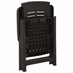 VidaXL 315831 outdoor chair Terrace Plastic Anthracite - Additional view 6
