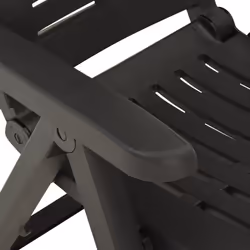 VidaXL 315831 outdoor chair Terrace Plastic Anthracite - Additional view 8