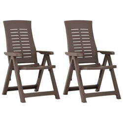 VidaXL 315832 outdoor chair Terrace Plastic Mocha