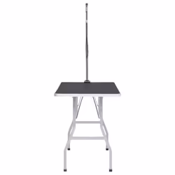 vidaXL Adjustable Dog Grooming Table with 1 Loop Pet Cat Puppy Foldable Desk