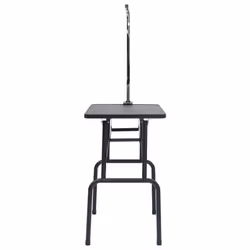 vidaXL Adjustable Dog Grooming Table with 1 Loop Pet Puppy Cat Foldable Desk
