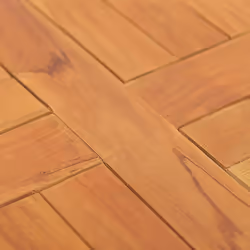 vidaXL Solid Teak Wood Table Top Round 2.5 cm 40 cm Replacement Table Top - Additional view 4