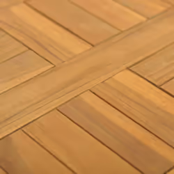 vidaXL Table Top Replacement Table Top Coffee Dining Table Top Solid Wood Teak - 40 x 40 x 2.5 cm - Additional view 4