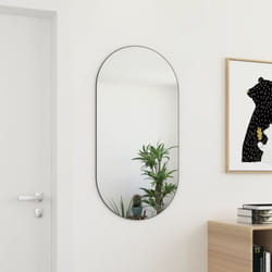 vidaXL Mirror 100x50 cm Glass Bedroom Dressing Room Living Room Decor Mirror