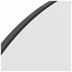 vidaXL Mirror 70x40 cm Glass Bedroom Dressing Room Living Room Decor Mirror - Additional view 4