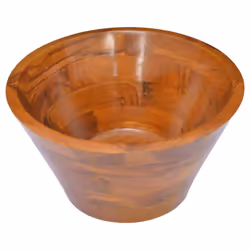 vidaXL Basin Wash Wooden Basin Bathroom Washroom Sink Hardwood Living Space