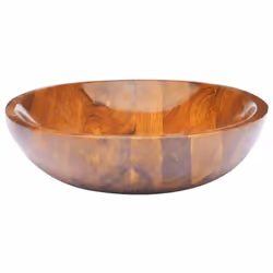 vidaXL Basin Wash Washroom Bathroom Wooden Basin Sink Living Space Hardwood