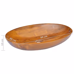 vidaXL Basin Wash Washroom Bathroom Wooden Basin Sink Living Space Hardwood - Additional view 6