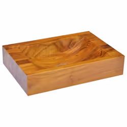 vidaXL Basin Wooden Basin Wash Washroom Bathroom Hardwood Living Space Sink