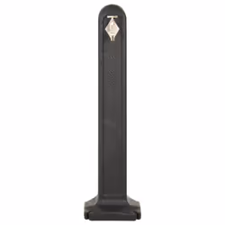 vidaXL Garden Tanker with Faucet Anthracite Stone Look Water Tap Column Patio