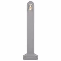 vidaXL Garden Tanker with Faucet Light Grey Stone Look Water Tap Column Patio