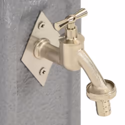 vidaXL Garden Tanker with Faucet Light Grey Stone Look Water Tap Column Patio - Additional view 5
