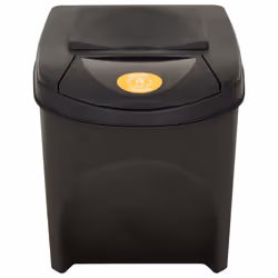 vidaXL 3x Stackable Dustbins Anthracite 75 L Trash Waste Rubbish Garbage Bin - Additional view 5