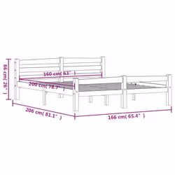 VidaXL 322065 bed frame - Additional view 7