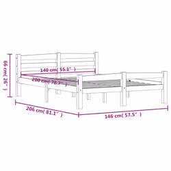 VidaXL 322072 bed frame - Additional view 7