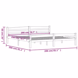 VidaXL 322074 bed frame - Additional view 7