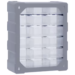 vidaXL Multi-drawer Organiser with 18 Middle Drawers Storage Cabinet Nail Box - Additional view 6