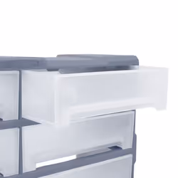 vidaXL Multi-drawer Organiser with Drawers Tool Organiser Unit Storage Cabinet - grey - Additional view 7