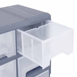 vidaXL Multi-drawer Organiser with 16 Middle Drawers Storage Cabinet Tool Box - Additional view 7