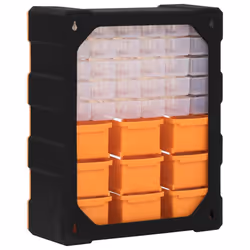 vidaXL Multi-drawer Organiser with 39 Drawers Storage Cabinet Sewing Tool Box - Additional view 6