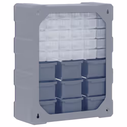 vidaXL Multi-drawer Organiser with 39 Drawers Sewing Tool Box Storage Cabinet - Additional view 6