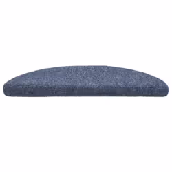 vidaXL 10x Self-adhesive Stair Mats Blue Needle Punch Stairs Rug Protection