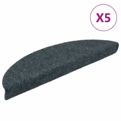 vidaXL Self-adhesive Stair Mats Decoration Stair Protector Anti-slip Stair Rug - 5 pcs