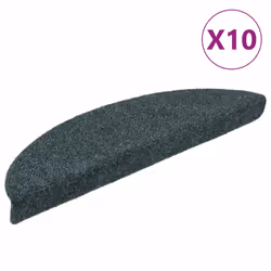 vidaXL Self-adhesive Stair Mats Decoration Stair Protector Anti-slip Stair Rug - 10 pcs