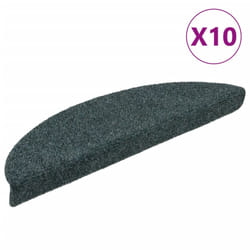 vidaXL Self-adhesive Stair Mats Decoration Stair Protector Anti-slip Stair Rug - 10 pcs