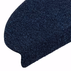 vidaXL Self-adhesive Stair Mats Decoration Stair Protector Anti-slip Stair Rug - navy, 65 x 21 x 4 cm/ 10 pcs - Additional view 5