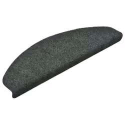 vidaXL 10x Self-adhesive Stair Mats Green Needle Punch Stairs Rug Protection